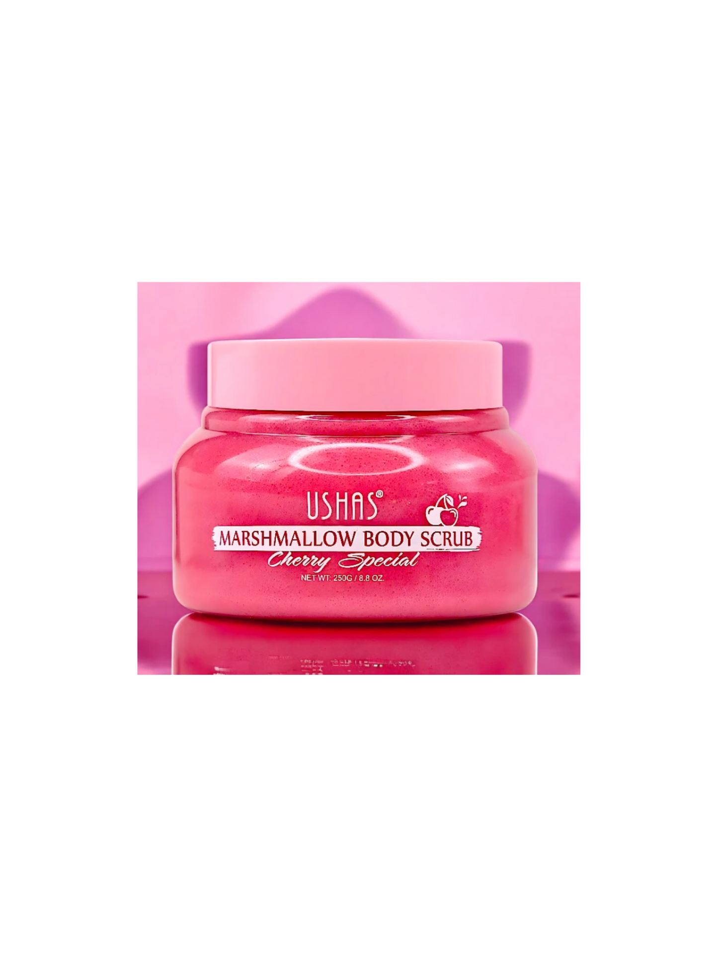 Gommage Corps Marshmallow et Cerise USHAS