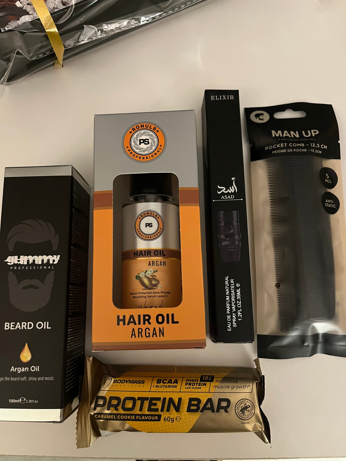 Box Soins Argan Homme