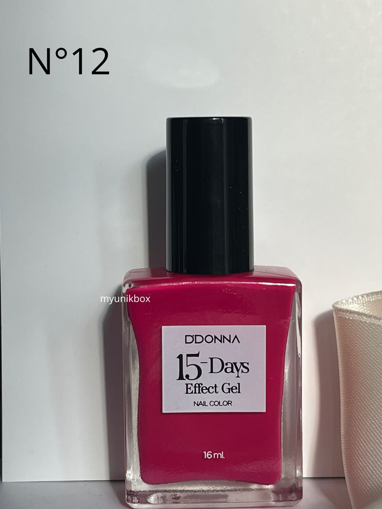 Vernis à ongles D'DONNA Effet gel N°12