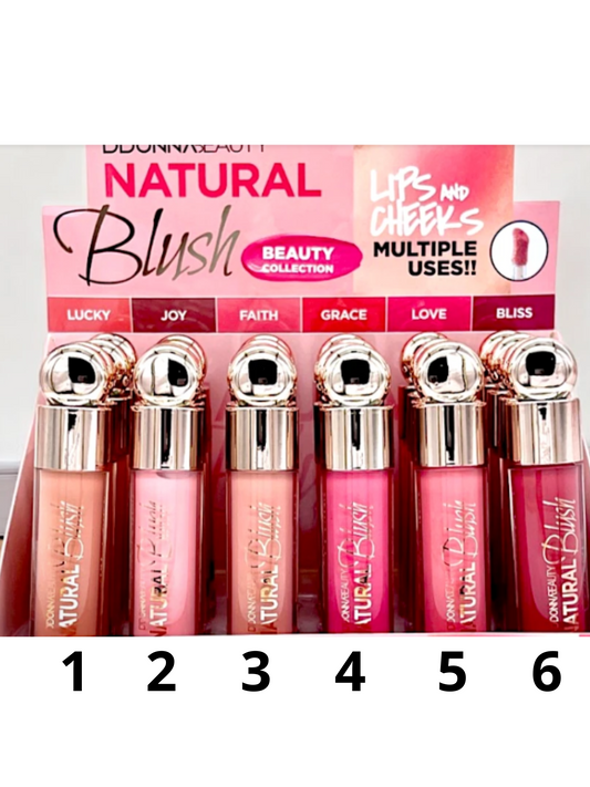 Blush liquide Natural collection