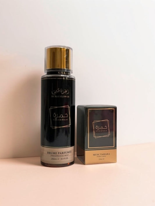 Duo parfumé Khamrah Dubai Flower