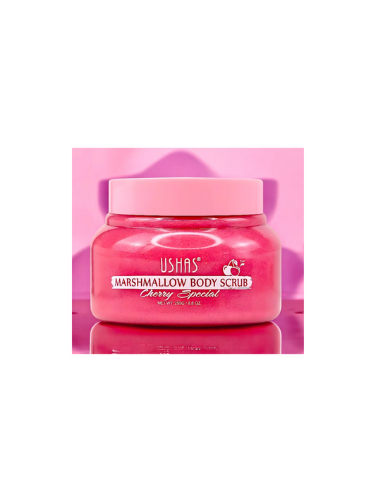 Gommage Corps Marshmallow et Cerise USHAS