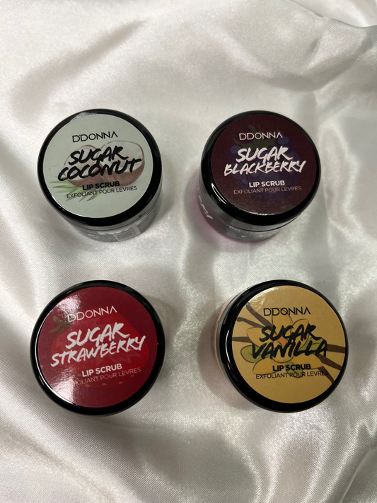 Gommage Exfoliant sucré Hydratant pour lèvres DDONNA