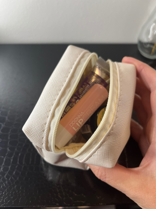 Trousse beauté Blanche