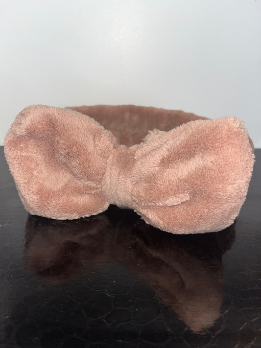 Bandeau maquillage marron