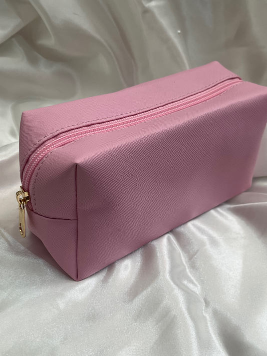 Trousse beauté rose