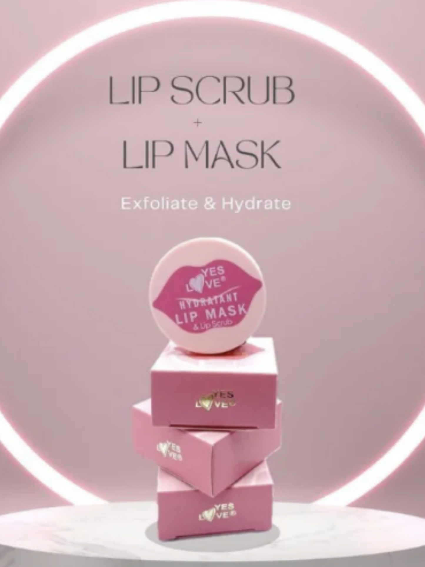 Masque et Exfoliant Hydratant pour lèvres YESLOVE