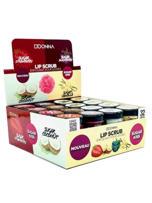Gommage Exfoliant sucré Hydratant pour lèvres DDONNA