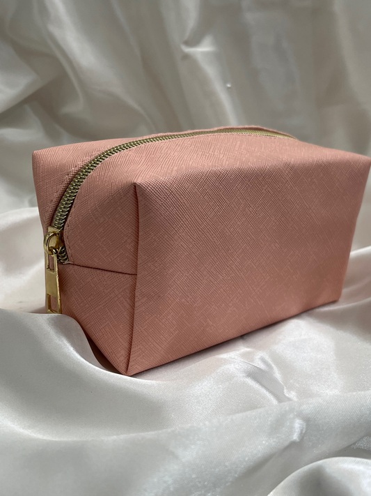 Trousse beauté abricot