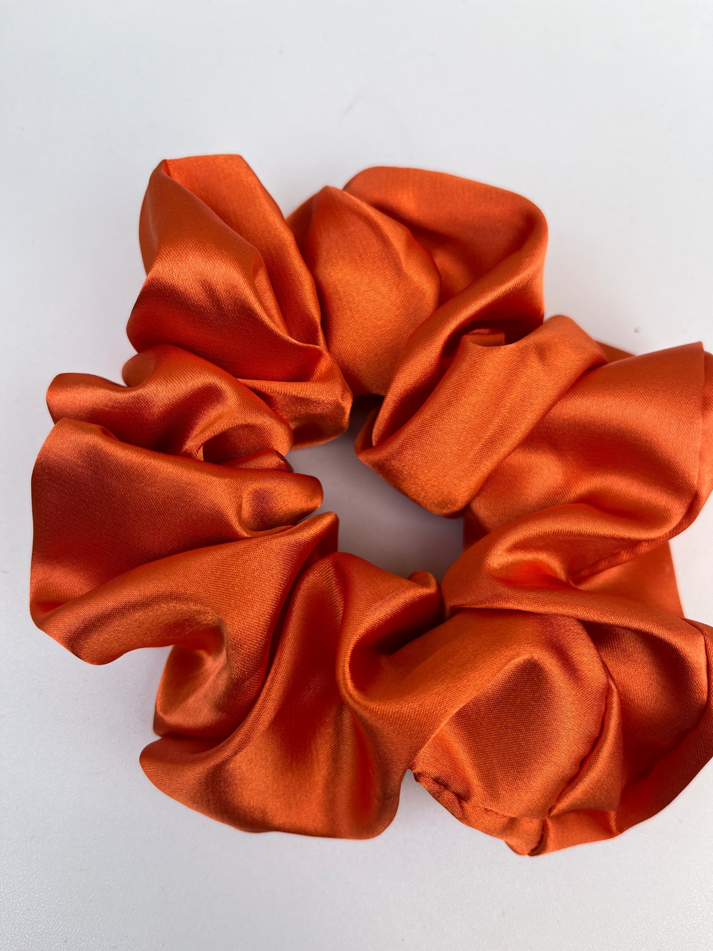 Chouchou Satin orange terracotta