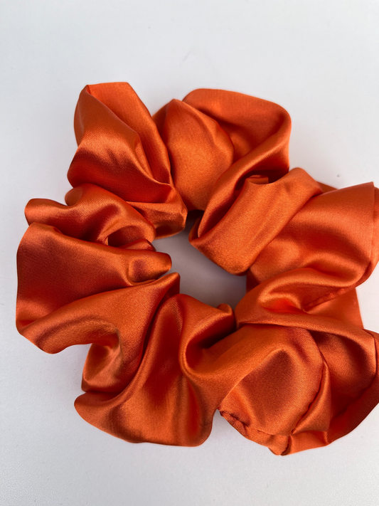 Chouchou Satin orange terracotta