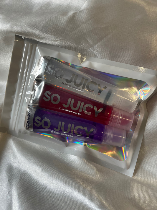 Box Make-up Lip gloss So Juicy fruités DDONNA