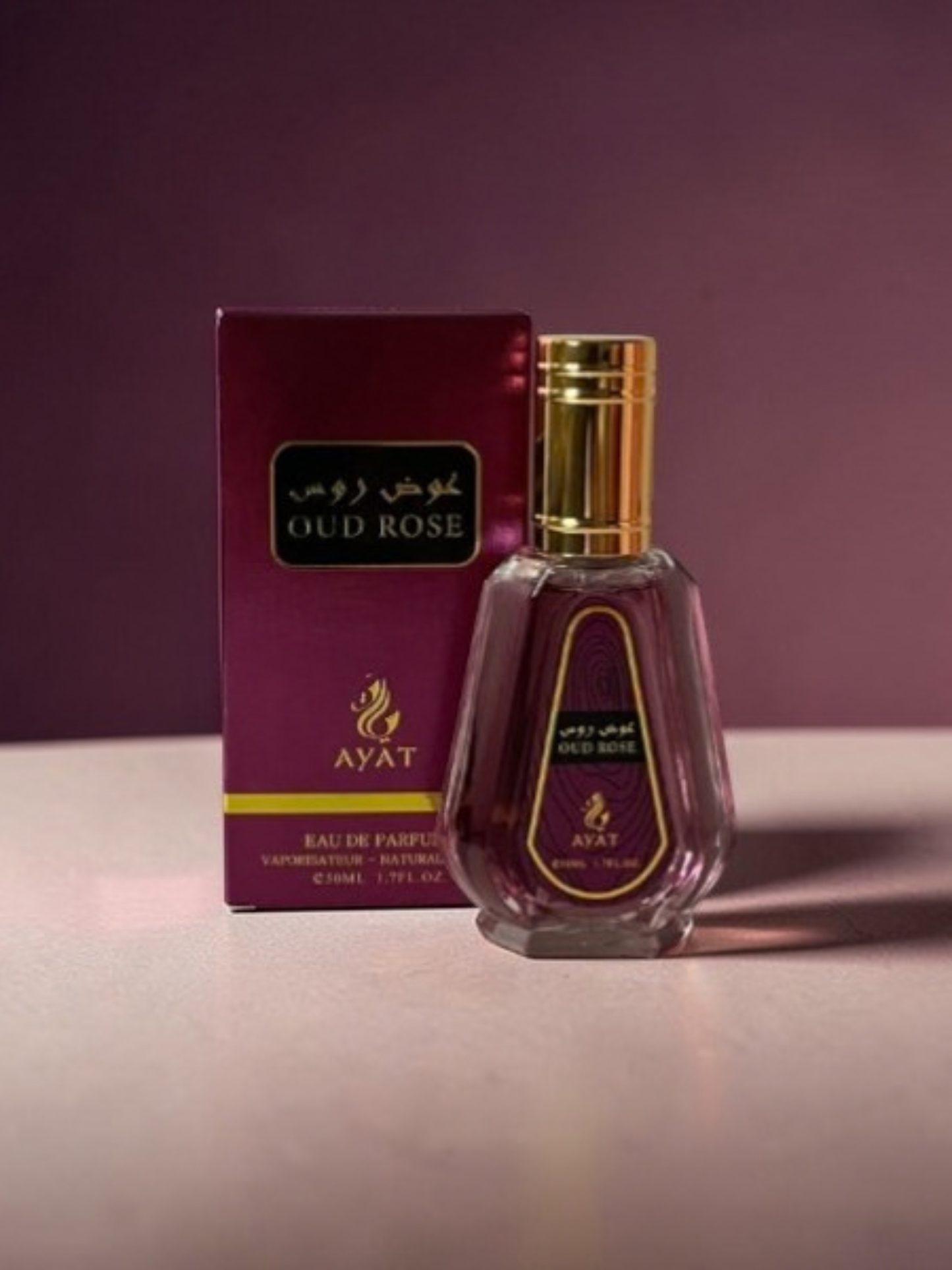 Parfum Oud Rose Ayat Perfumes 50 ml