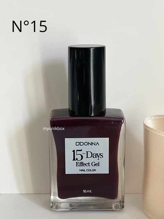 Vernis à ongles D'DONNA Effet gel N°15