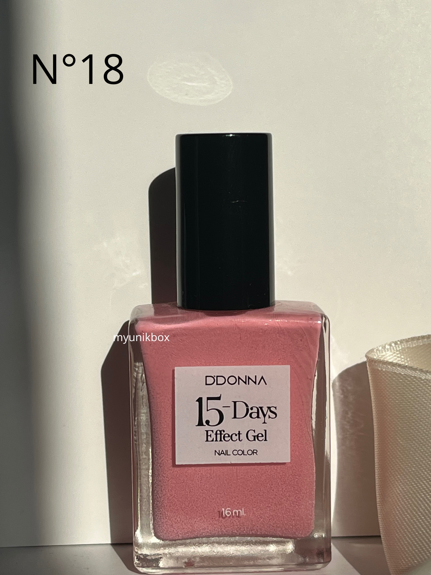 Vernis à ongles D'DONNA Effet gel N°18