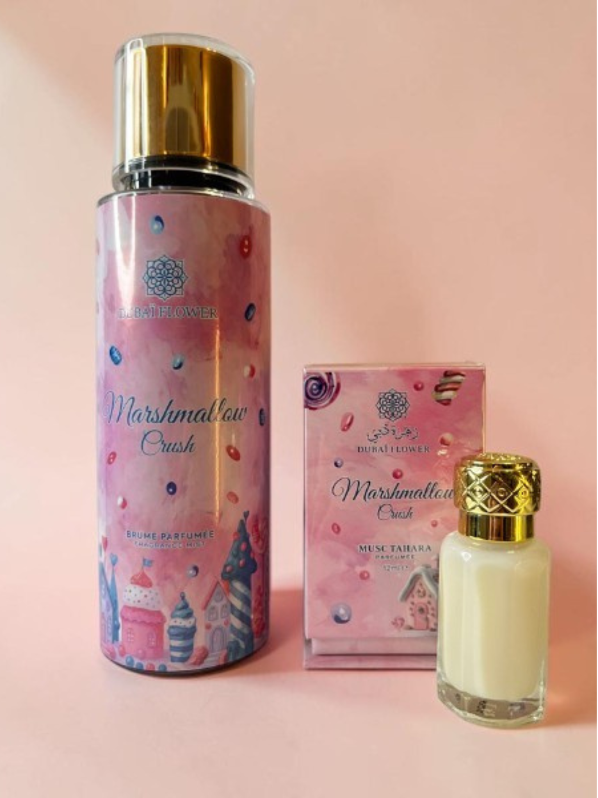 Duo parfumé Marshmallow Crush Dubai Flower