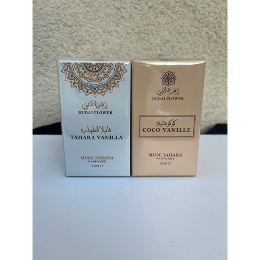 Pack 2 Musc Tahara parfumés Coco vanille & vanilla