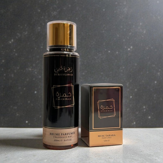 Duo parfumé Khamrah Dubai Flower