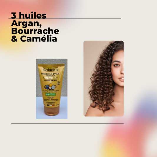 Masque Cheveux Sublimateur – Huile Précieuse Evoluderm