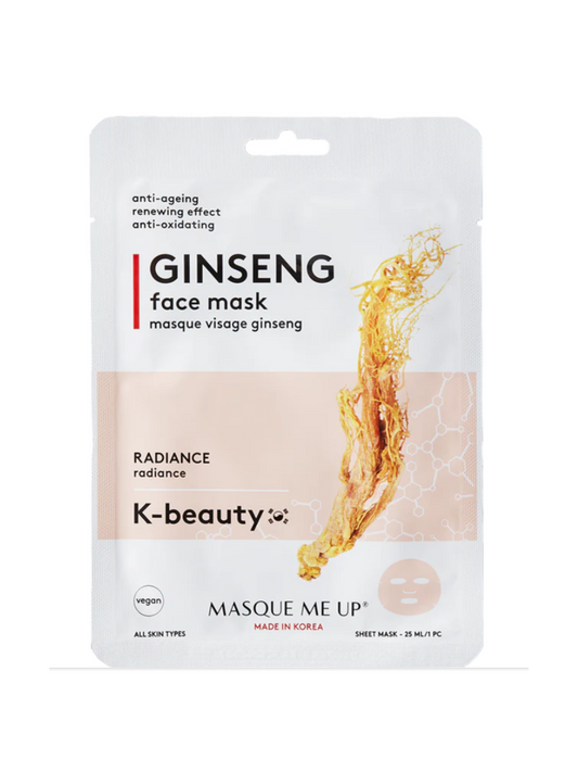 Masque tissu visage GINSENG Masque Me Up Corée
