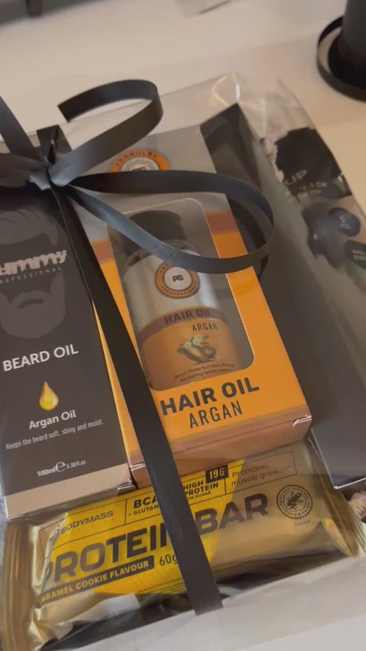 Box Soins Argan Homme